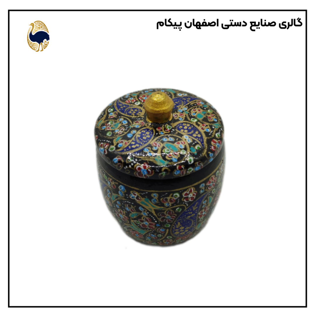 قندان چوبی تذهیب اصفهان پیکام کد G10059